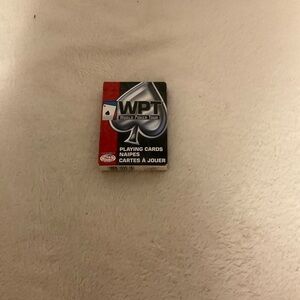 World Poker Tour Playing Cards - Red and Black